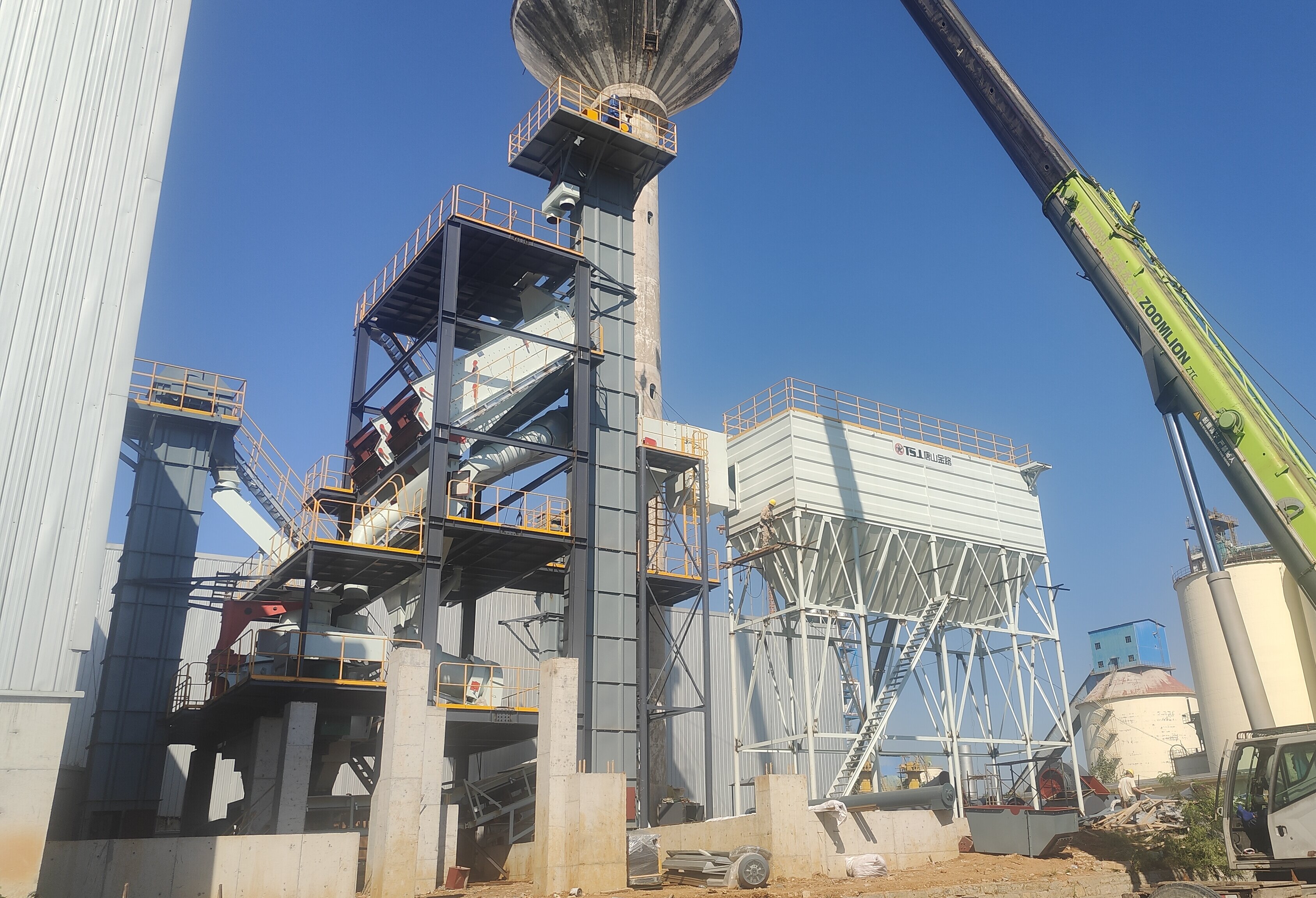 干法制砂樓：石粉變砂，細(xì)度與含粉率精準(zhǔn)調(diào)控